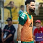 ريان آيت نوري لاعب مانشستر سيتي بقميص المنتخب الجزائري