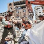خريطة للشرق الأوسط وشمال أفريقيا تبرز الدول المعنية بالأخبار الإقليمية.