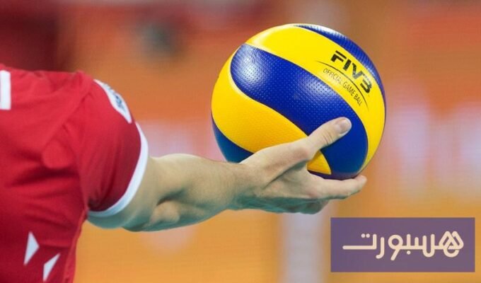 صورة للاعبي المنتخب المغربي للكرة الطائرة خلال مباراة