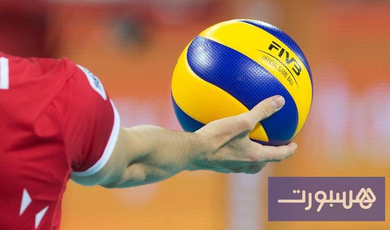 صورة للاعبي المنتخب المغربي للكرة الطائرة خلال مباراة