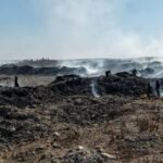 صورة لموقع عسكري متضرر في دير الزور بعد انفجار غامض