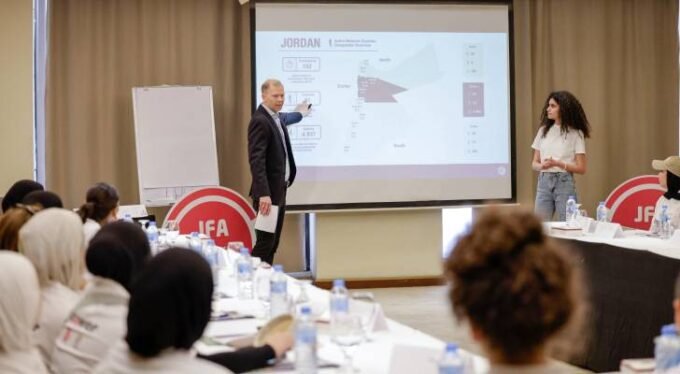 مدربات كرة قدم أردنيات يشاركن في ورشة تدريبية ضمن شراكة مع الاتحاد النرويجي