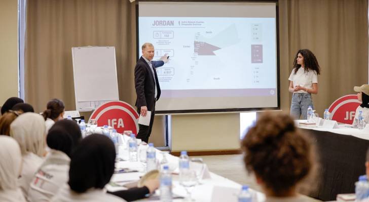 مدربات كرة قدم أردنيات يشاركن في ورشة تدريبية ضمن شراكة مع الاتحاد النرويجي