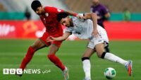منتخب السعودية لكرة القدم في إحدى مباريات كأس الخليج