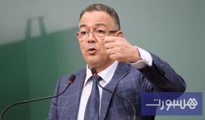 صورة لملعب الحسن الثاني المستقبلي في بنسليمان أو لفوزي لقجع يتحدث عن المونديال