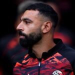 صورة محمد صلاح بقميص تدريب منتخب مصر