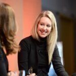 Secret Elizabeth Holmes Documentary Stuns Telluride with Unprecedented Access 6 Elizabeth Holmes, former Theranos CEO, at a public event.