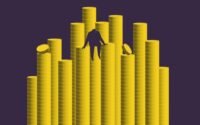 A visual representation of high standards acting as a filter, separating quality from mediocrity in a business context.