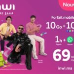 inwi forfait mobile jeunes étudiants TikTok YouTube data illimité WhatsApp Maroc