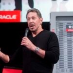 Larry Ellison, Oracle co-founder and chairman, speaking at an event