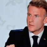 Emmanuel Macron, président de la République française, s'exprimant sur l'engagement des moyens militaires face aux défis internationaux et énergétiques.