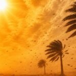 Maroc : Le 26 Septembre s'annonce chaud, préparez-vous ! 6 Carte météorologique du Maroc avec des symboles de soleil et de chaleur, illustrant les prévisions pour le 26 septembre 2026.
