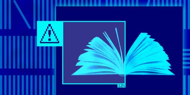 Illustration d'un robot ou d'une intelligence artificielle analysant des données, symbolisant la détection de trafic automatisé sur internet.