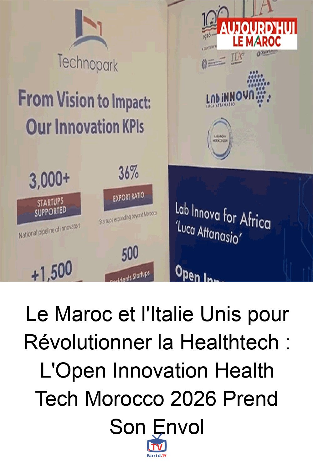 Le Maroc et l'Italie Unis pour Révolutionner la Healthtech : L'Open Innovation Health Tech Morocco 2026 Prend Son Envol 4 Pinterest Hidden