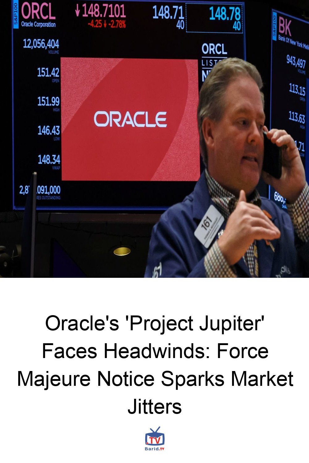 Oracle's 'Project Jupiter' Faces Headwinds: Force Majeure Notice Sparks Market Jitters 4 Pinterest Hidden
