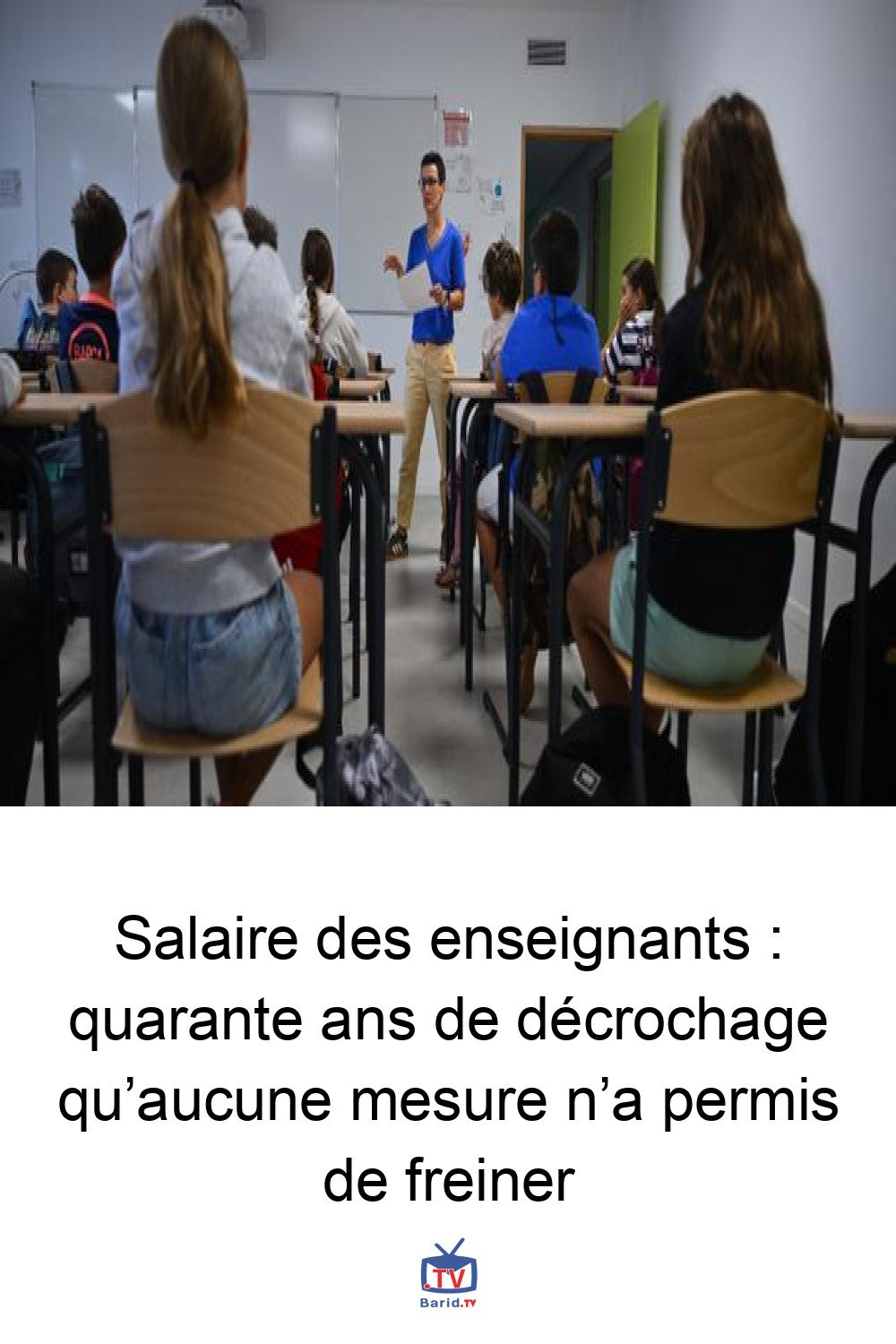Salaire des enseignants : quarante ans de décrochage qu’aucune mesure n’a permis de freiner 4 Pinterest Hidden