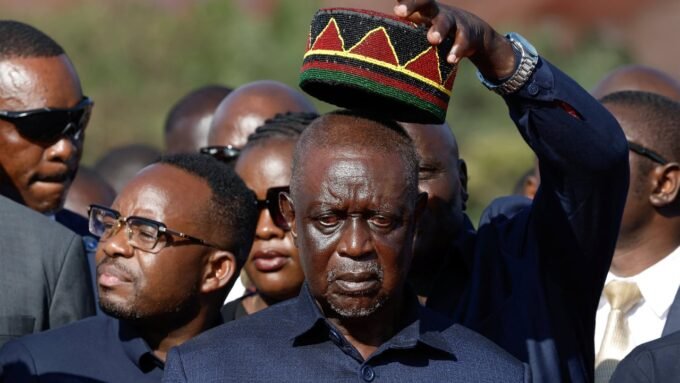 Oburu Oginga aux funérailles de Raila Odinga, figure politique kenyane
