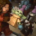 A collage of scenes from diverse TV shows, including a newspaper office, a Lego Mandalorian, South Park characters, and Gary Oldman as Jackson Lamb, representing September 2026's best streams.