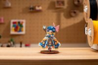 Night Elf 3D model, shared by @SUN3D on Snapmaker Space, showcasing a multi-color print.