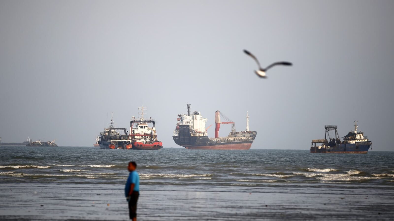 Daily life continues in Bandar Abbas, Iran, a strategic port city on the Strait of Hormuz, amidst ongoing U.S.-Iran tensions.