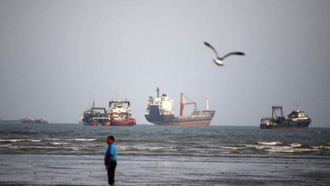 Daily life continues in Bandar Abbas, Iran, a strategic port city on the Strait of Hormuz, amidst ongoing U.S.-Iran tensions.