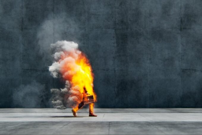 The Unseen Divide: Why Some Founders Thrive While Others Burn Out 6 A founder looking refreshed and focused, symbolizing sustainable success through strategic rest and recovery.