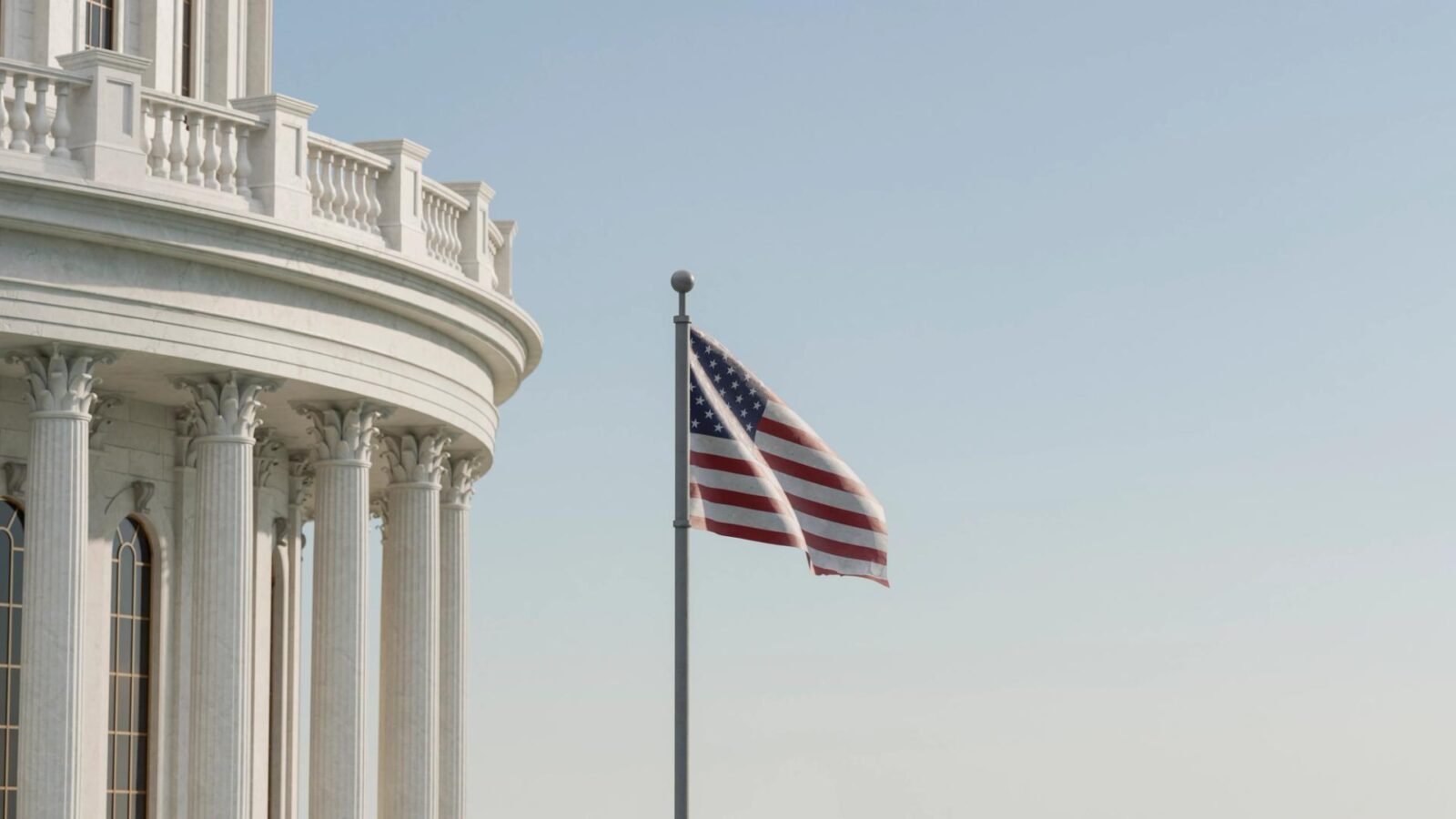 The Tokenization Tsunami: Why Washington Can't Afford to Lag Behind 3 Illustration depicting blockchain technology and financial regulations, with a clock symbolizing the rapid pace of innovation versus slower legislative processes.