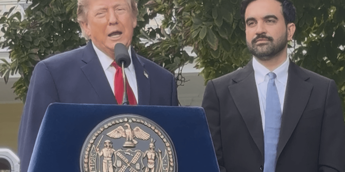 Unexpected Alliance: Trump Praises NYC Mayor Mamdani, Hints at Federal Aid for Queens 3 President Donald Trump and Mayor Zohran Mamdani shaking hands or standing together at Gracie Mansion