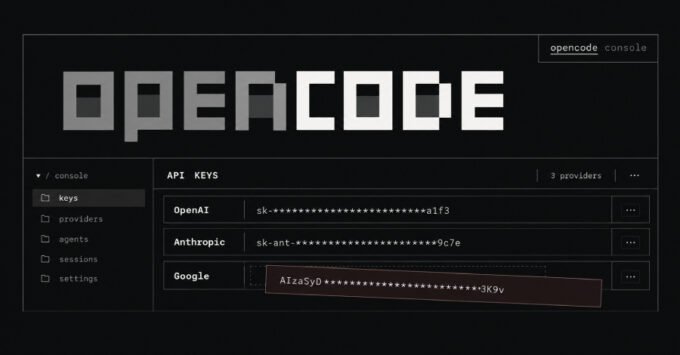 Illustration of a digital lock with API keys floating around it, symbolizing a security breach in AI systems.
