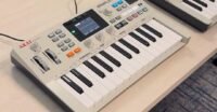 Akai MPC Sample Key with 37 keys, resembling the MPC Sample but designed for open-source modifications.