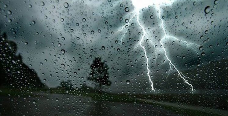 Alerte météo, orages, grêle, rafales de vent, Maroc, DGM, prévisions, week-end, intempéries