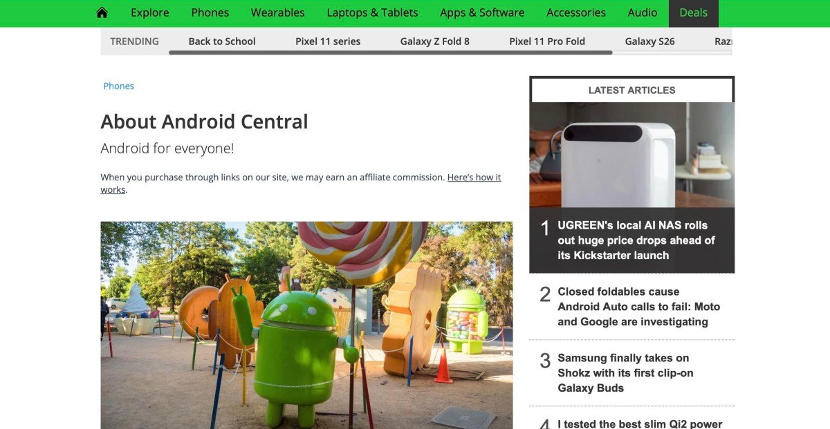 Android Central logo with a smartphone, symbolizing its focus on the Android ecosystem and recent staff changes.