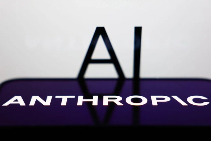Conceptual image representing Anthropic's public benefit fund, possibly showing AI technology intertwined with societal impact or a stylized Anthropic logo.