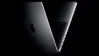 An Apple MacBook Pro laptop, possibly hinting at the upcoming touchscreen MacBook Ultra