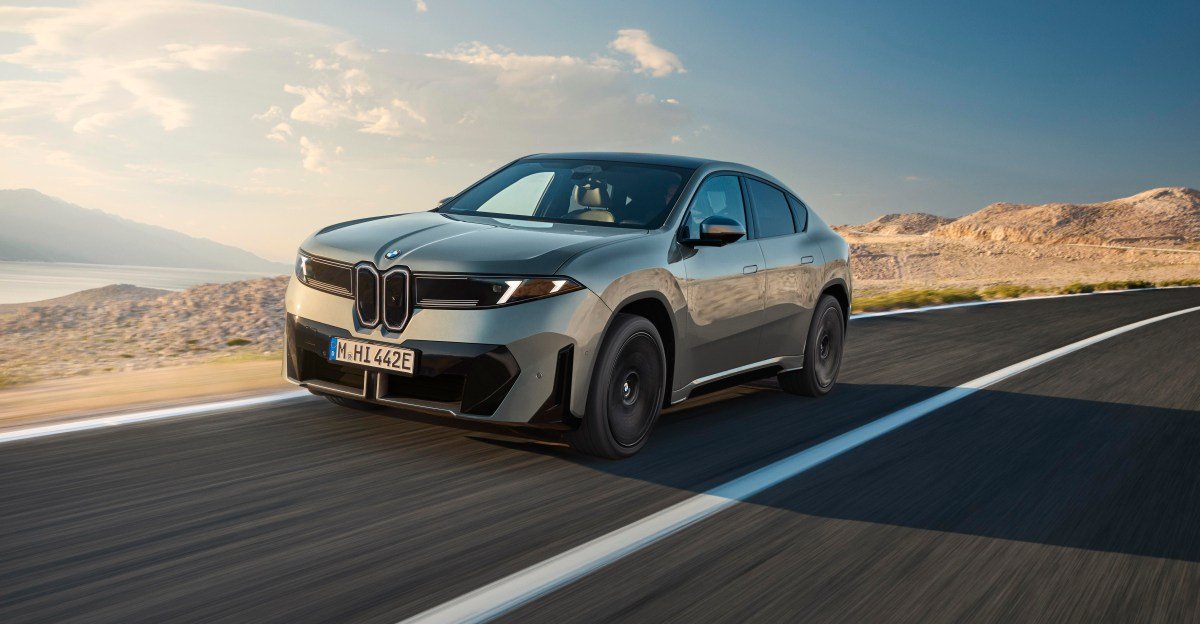 BMW iX4 50 xDrive and M60 xDrive electric SUV models