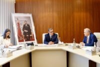 Le Chef du gouvernement Aziz Akhannouch présidant une réunion de la Commission ministérielle sur l'économie nationale.