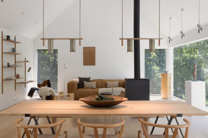 Coil + Drift 'Touch' and 'Strut' lighting collections by John Sorensen-Jolink on display at Colony Gallery.
