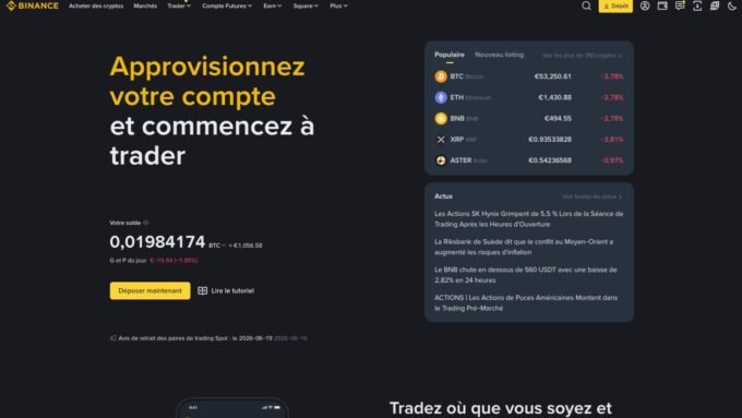 Illustration d'un cadenas numérique sur fond de logos de cryptomonnaies, symbolisant la sécurité des actifs numériques mise à l'épreuve par le piratage de Binance.