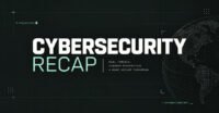 Digital lock with binary code representing cybersecurity threats and a global network.
