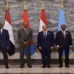 قمة العلمين تعزز التنسيق الإقليمي: دول الجوار تتحسب لتداعيات الأزمة الإثيوبية 6 صورة لقادة مصر وإريتريا والسودان والصومال خلال قمة العلمين لبحث الأزمة الإثيوبية