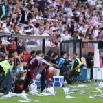صورة جماهير ملعب باييكاس خلال مباراة رايو فاييكانو وأتلتيك بيلباو الملغاة