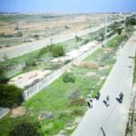 صورة للحدود المصرية الإسرائيلية قرب منطقة نيتسانا