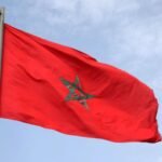 علم المغرب يرفرف في مراكش، 14 سبتمبر 2014