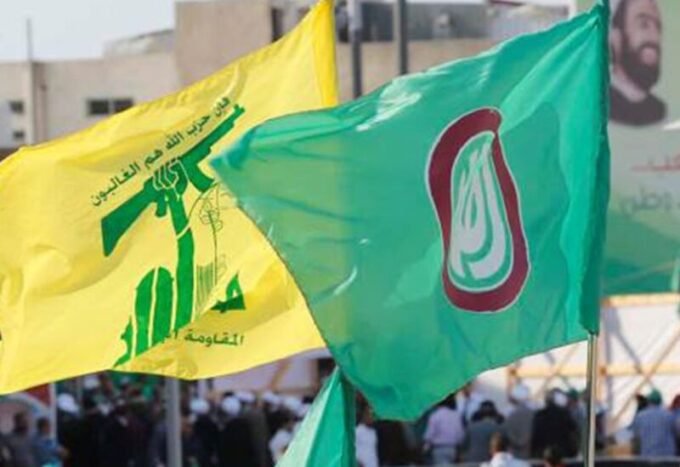 صورة توضيحية للتوتر السياسي بين نبيه بري وحزب الله في لبنان.