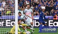 احتفال لاعبي المنتخب الفرنسي بأحد الأهداف ضد بلجيكا في ملعب دو فرانس