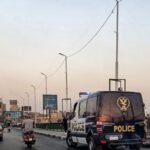 صورة توضيحية لبيان وزارة الداخلية المصرية حول واقعة سقوط سيدة من شرفتها في بورسعيد.