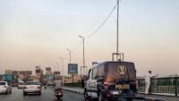 صورة توضيحية لبيان وزارة الداخلية المصرية حول واقعة سقوط سيدة من شرفتها في بورسعيد.