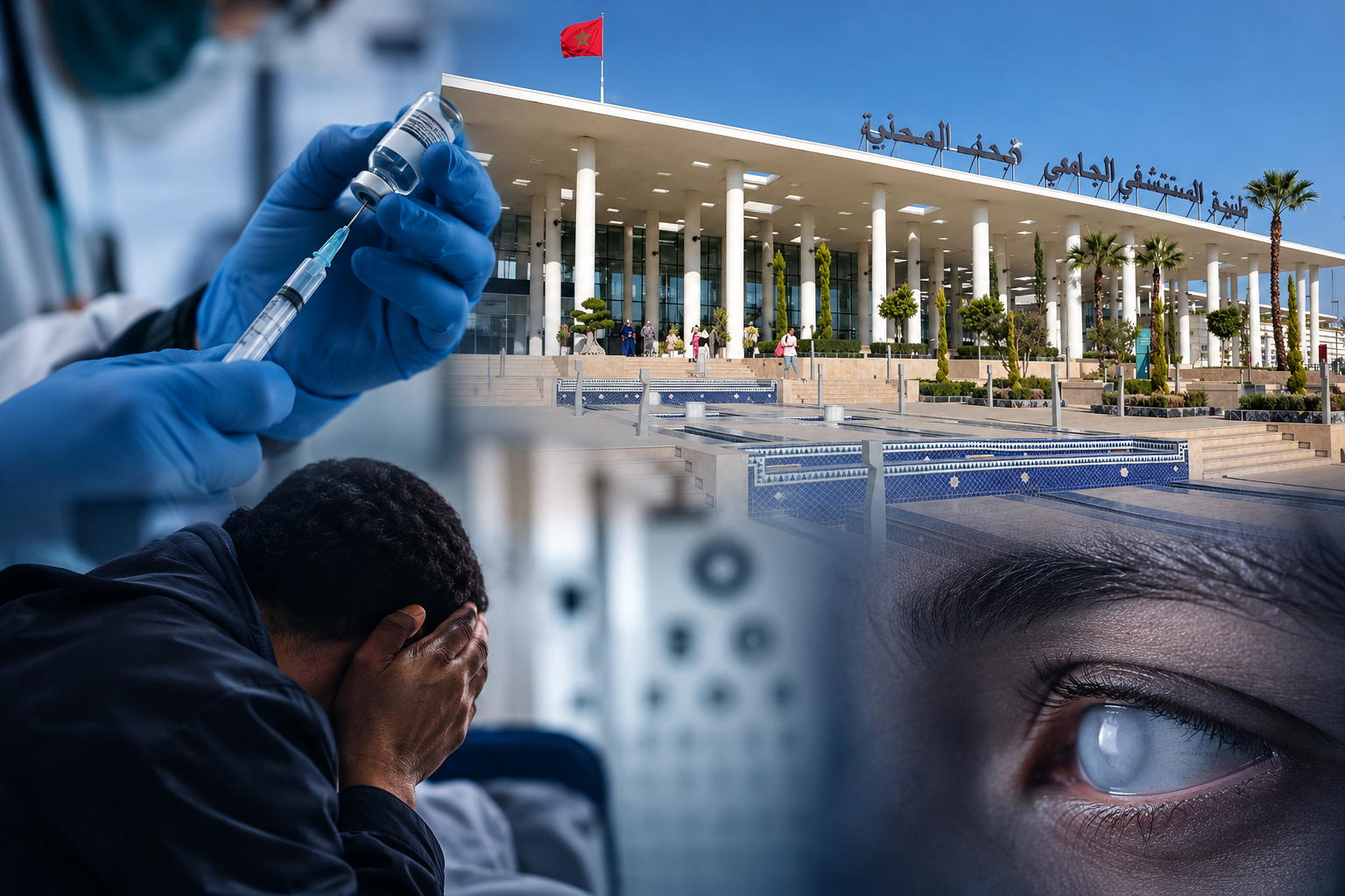 تدهور الرؤية بعد علاج العيون بمستشفى طنجة: شهادات صادمة وتحقيقات مكثفة 3 صورة لمستشفى أو عين متضررة تمثل مضاعفات علاج العيون في طنجة