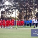 صورة لاعبات المنتخب المغربي النسوي لأقل من 17 سنة خلال حصة تدريبية