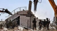 صورة أرشيفية لعمليات هدم منازل فلسطينيين في النقب